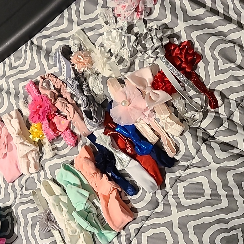 Lot of Infant Headbands
